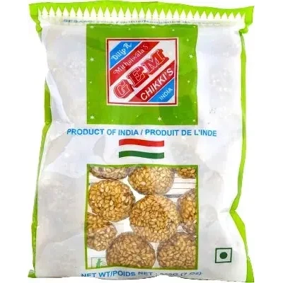 Gem Sesame Brittle Ladu (7 Oz Pack)