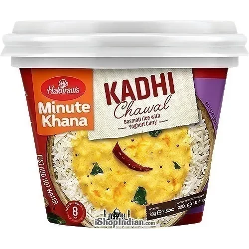 Haldiram's Instant Kadhi Chawal - Basmati Rice with Yoghurt Curry (2.82 oz pack)