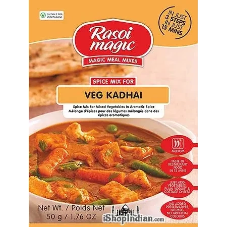 Rasoi Magic Veg Kadhai Mix (1.76 oz bag)