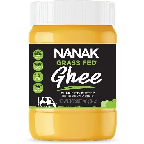 Nanak Grass Fed Ghee (14 oz jar)