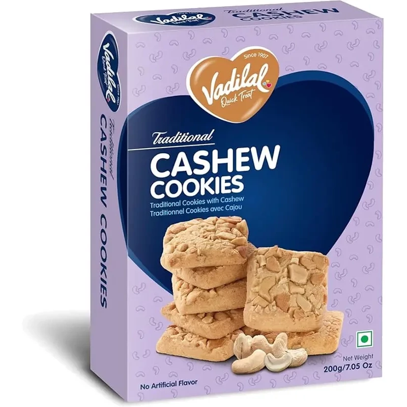 Vadilal Cashe Cookies (7 oz box)