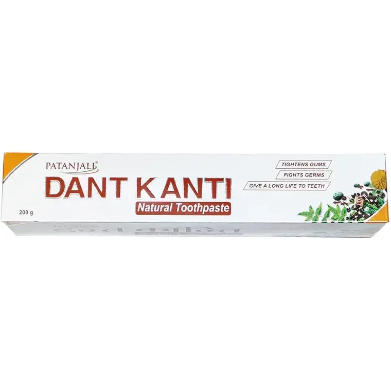 Patanjali Dant Kanti Dental Cream- Toothpaste (200 gm box)