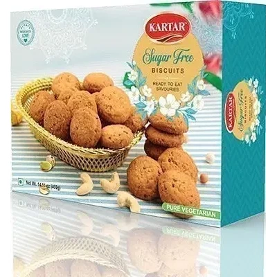 Kartar No Sugar Added Biscuits (10.5 oz box)