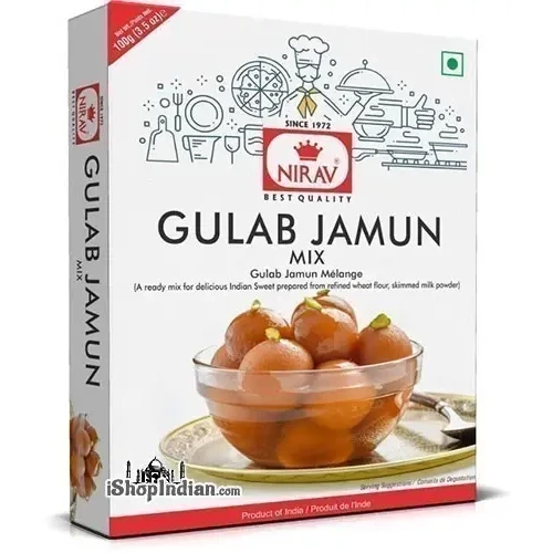 Nirav Gulab Jamun Instant Mix (3.5 oz box)