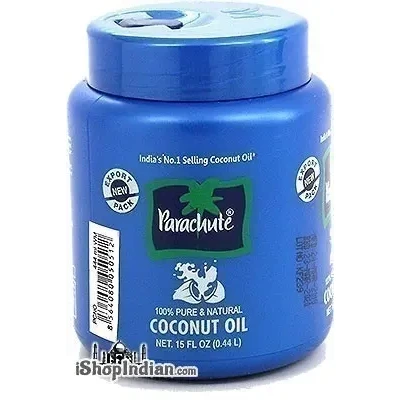 Parachute Coconut Oil - Wide Mouth Bottle (15 oz jar)