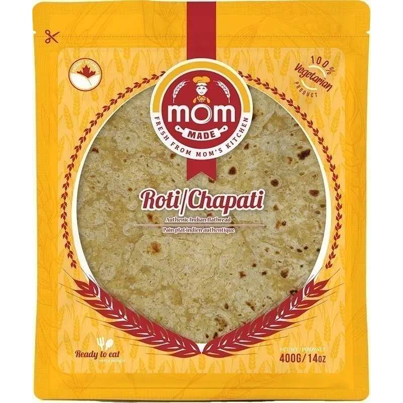 Mom Made Roti / Chapati - 8 pcs (14 oz pack)