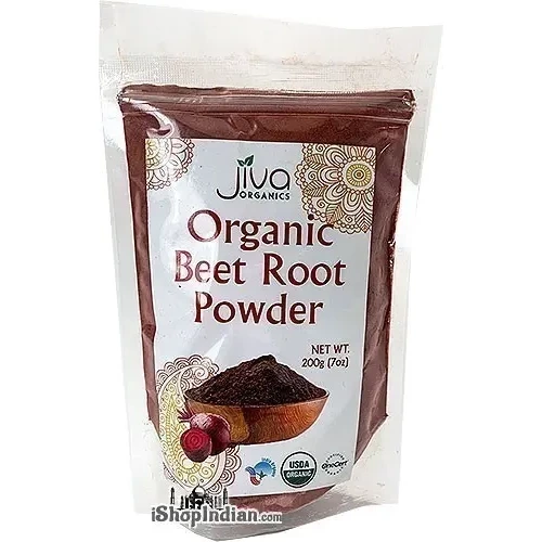 Jiva Organics Beet Root Poder (7 oz bag)