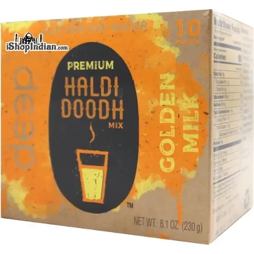 Deep Haldi Doodh Mix - Golden Milk - 10 ct (8.1 oz box)