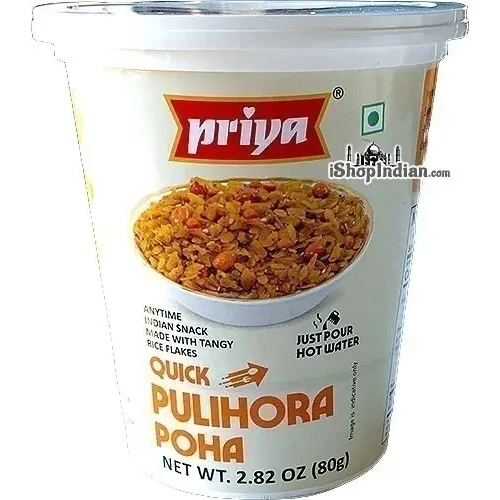 Priya Quick Pulihora Poha Cup (2.82 oz cup)