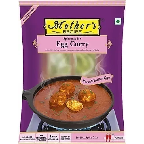 Mother's Recipe Egg Curry Spice Mix (2.8 oz pack)