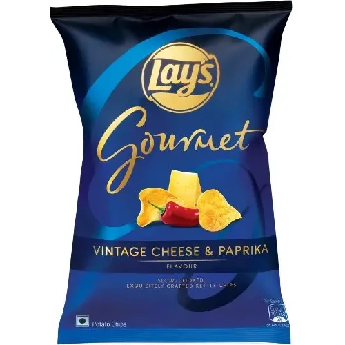 Lay's Gourmet Vintage Cheese & Paprika Potato Chips (55 gm pack)