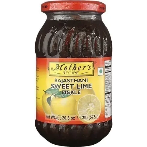 Mother's Recipe Rajasthani Seet Lime Pickle (20.3 oz bottle)