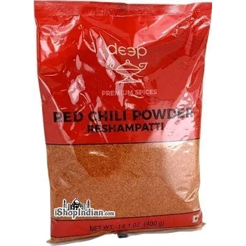 Deep Red Chili Poder - Reshampatti - 14 oz (14 oz bag)