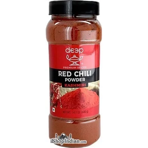 Deep Red Chilli Poder - Kashmiri - 14 oz JAR (14 oz jar)