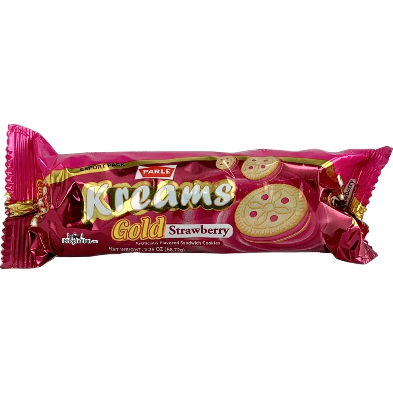 Parle Kreams Gold - Straberry (2.35 oz pack)