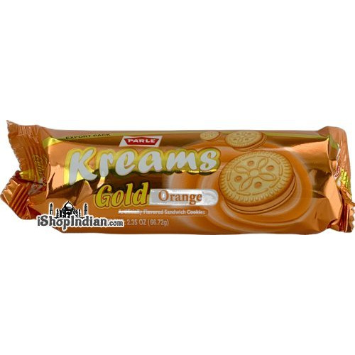 Parle Kreams Gold - Orange (2.35 oz pack)