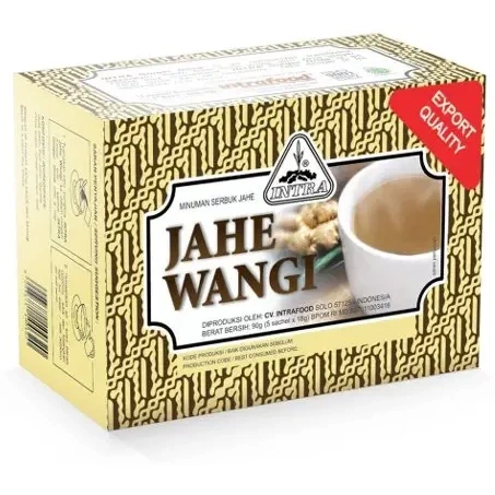 Intra Jahe Wangi Instant Ginger (drink) Tea (12.6 oz. Box)