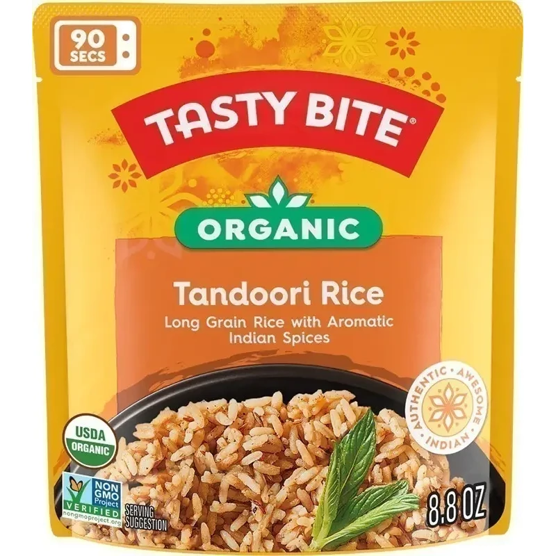 Tasty Bite Organic Tandoori Rice Ready-to-Eat) (8.8 oz pouch)