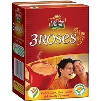 Brooke Bond 3 Roses Tea - 500 gm (500 gm box)