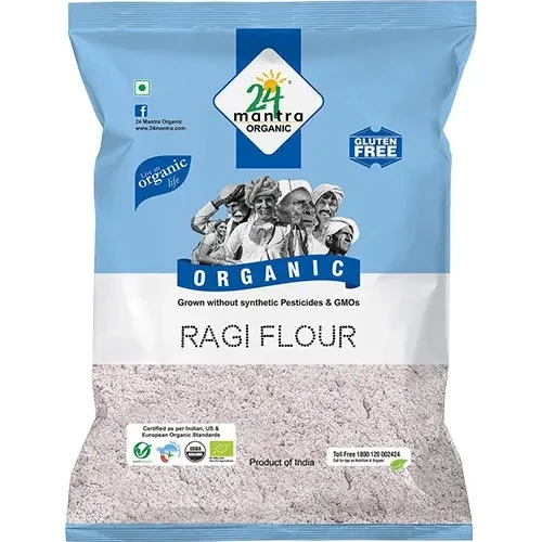 24 Mantra Organic Ragi (Finger Millet) Flour - 2 lbs (2 lbs bag)