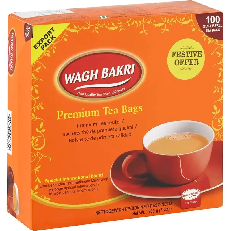 Wagh Bakri Premium Tea Bags (100 Tea Bags) (100 tea bags)