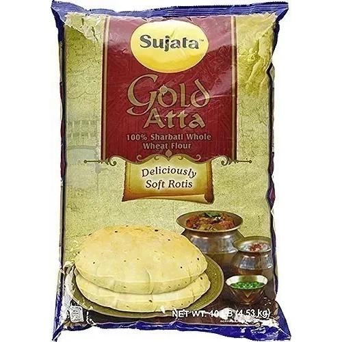 Sujata Gold Chakki Atta (Wheat Flour) - 10 lbs (10 lbs bag)