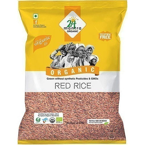 24 Mantra Organic Red Rice (Oryza Sativa) (4 lb bag)