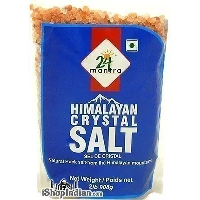 24 Mantra Himalayan Crystal Salt (2 lbs bag)