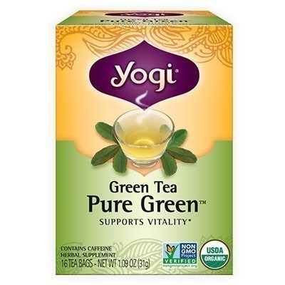 Yogi Green Tea - Pure Green (16 tea bags)