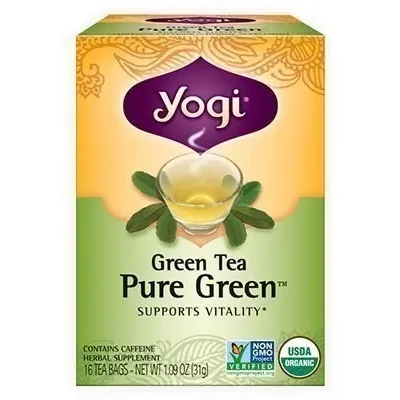 Yogi Green Tea - Pure Green (16 tea bags)