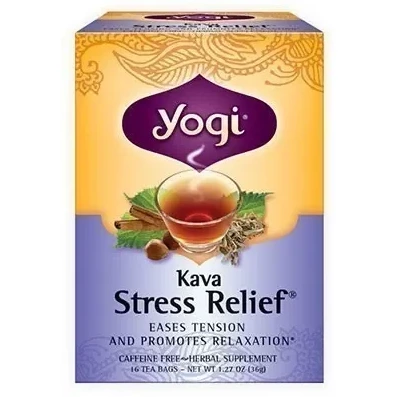 Yogi Kava Stress Relief Tea (16 tea bags)