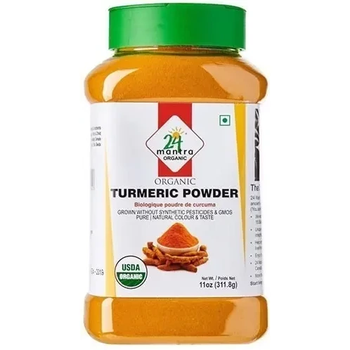 24 Mantra Organic Turmeric Powder - 11 oz jar (11 oz jar)