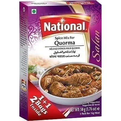 National Quorma Spice Mix (43 gm box)