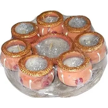 Diali Matki Diya Set of 8 Diyas (8 diya set)