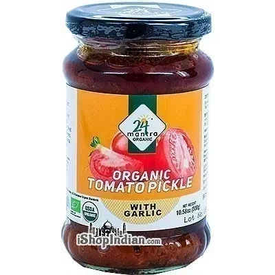 24 Mantra Tomato Pickle ith Garlic (10.58 oz bottle)