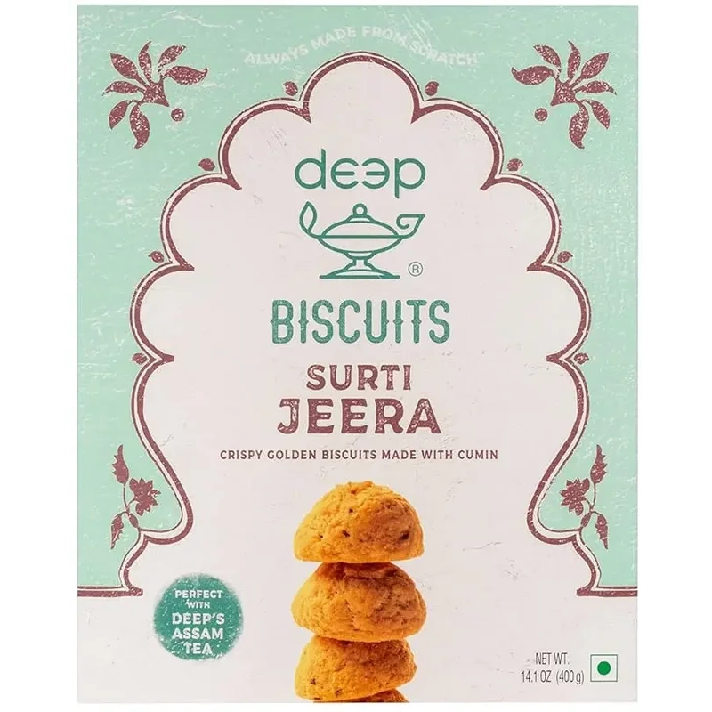 Deep Surti Jeera Biscuits (14.1 oz box)