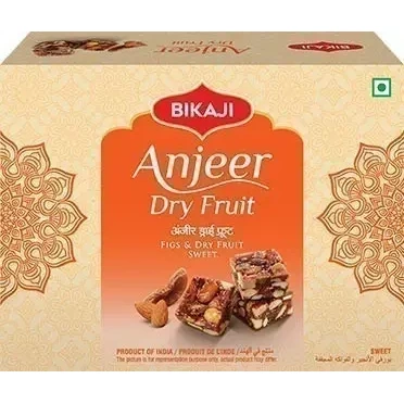 Bikaji Anjeer Dry Fruit Burfee (Figs & Dry Fruits Seet) (250 gms. box)