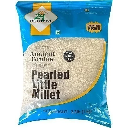 24 Mantra Ancient Grains Pearled Little Millet - 2.2 LBS (2.2 lbs bag)