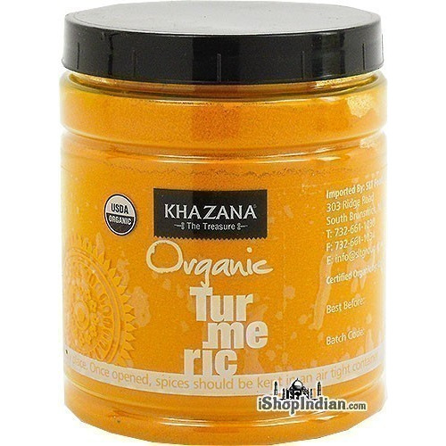 Khazana Organic Turmeric Powder (7 oz jar)