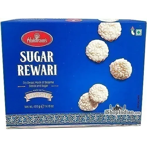 Haldiram's Sugar Reari (14 oz box)