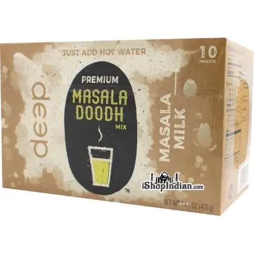 Deep Masala Doodh Mix - Masala Milk - 10 ct (14.1 oz box)