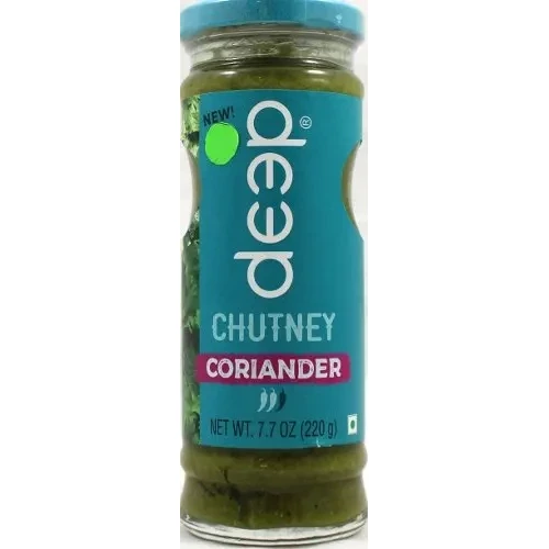 Deep Coriander Chutney (7.7 oz bottle)