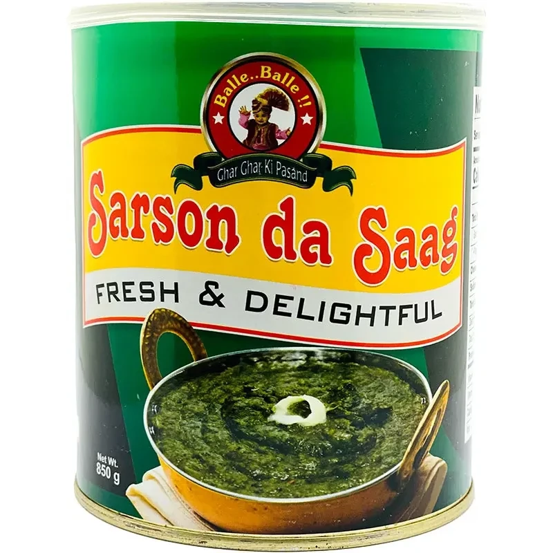 Balle Balle Sarson Da Saag (850 gm tin)