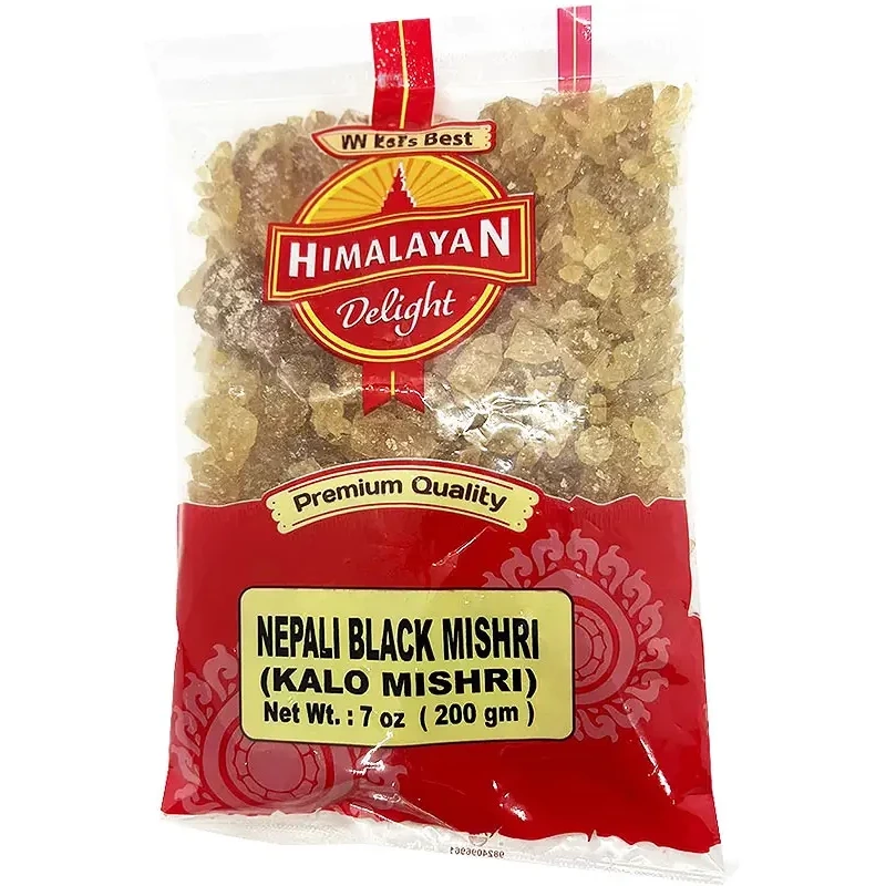 Himalayan Delight Nepali Black Mishri (Kalo Mishri) - 7 oz (7 oz bag)