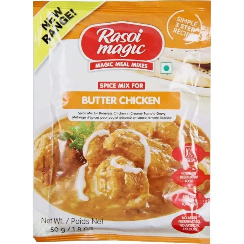 Rasoi Magic Butter Chicken Spice Mix (1.76 oz bag)