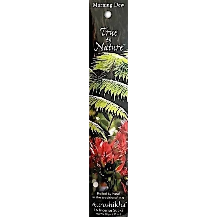 Auroshikha - True to Nature - Morning De Incense Sticks (16 sticks)