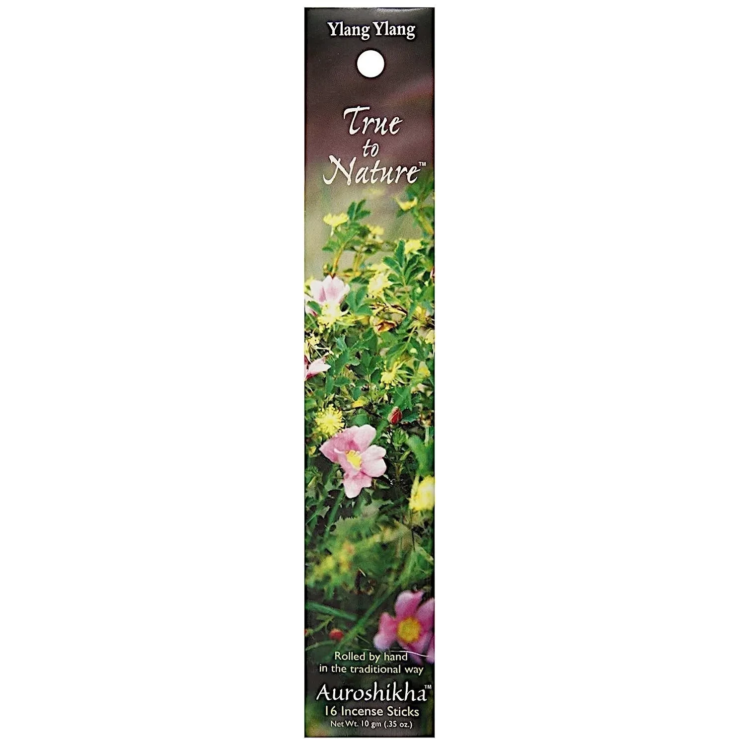 Auroshikha - True to Nature - Ylang Ylang Incense Sticks (16 sticks)