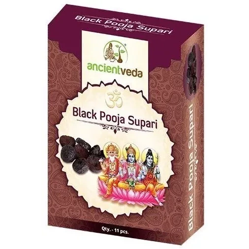 Ancient Veda Black Pooja Supari (11 pcs)