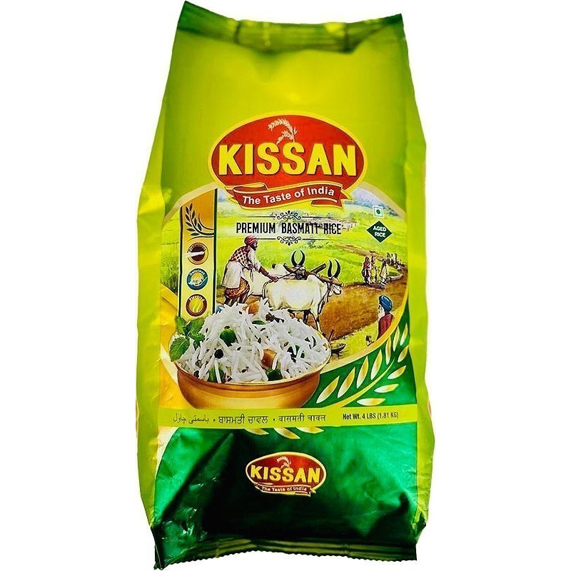 Kissan Premium Basmati Rice - 4 lbs (4 lbs bag)