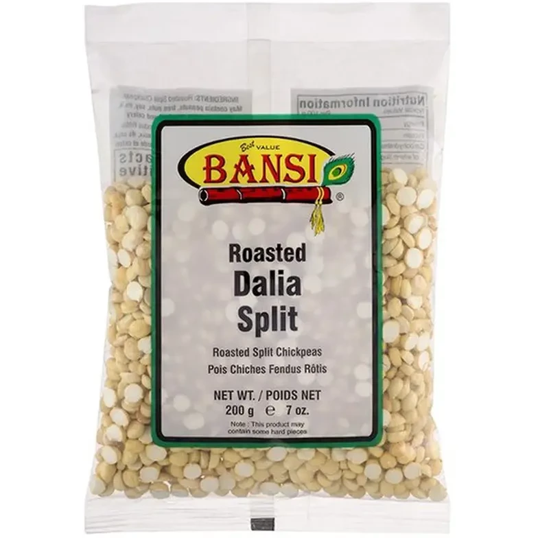 Bansi Roasted Dalia Split - 7 oz (200 gms bag)